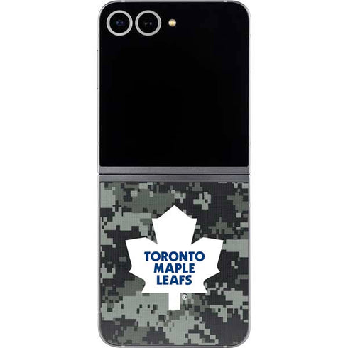 NHL Toronto Maple Leafs Camo Galaxy Z Flip6 Skin